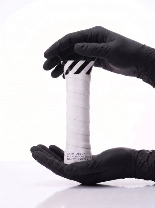 01 Chalk White — Lumina Labs batch grip